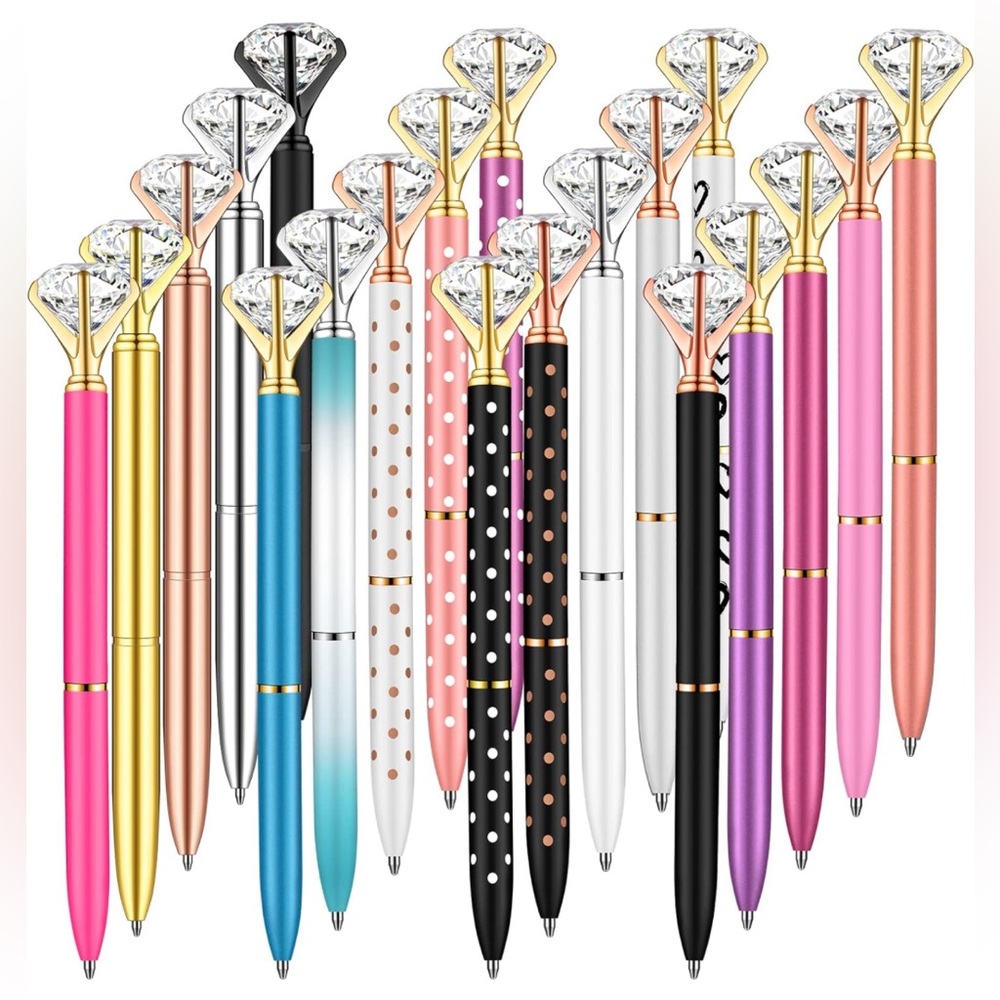 $5 ADD-ON to ANY BUNDLE! 💎Sparkling Gem Ink Pen - Picture 3 of 9